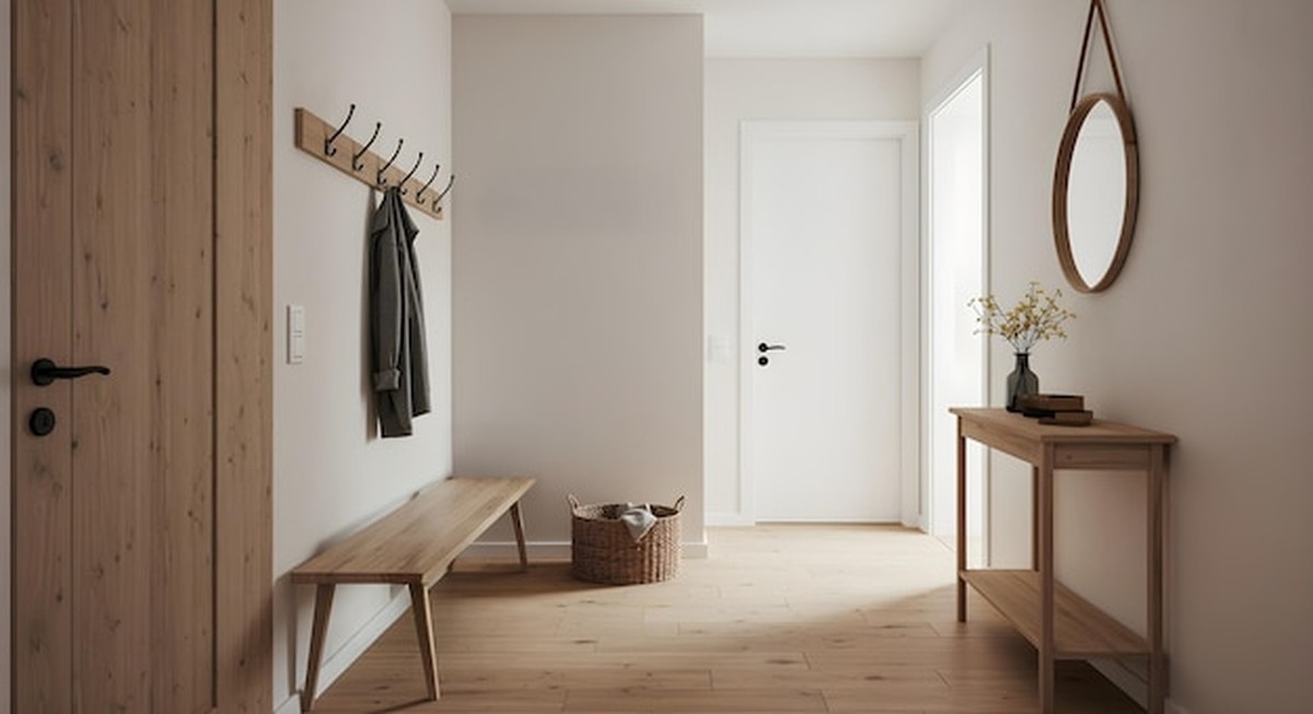 Nach Feng-Shui: Diese 3 Dinge gehören in deinen Flur zum Winter