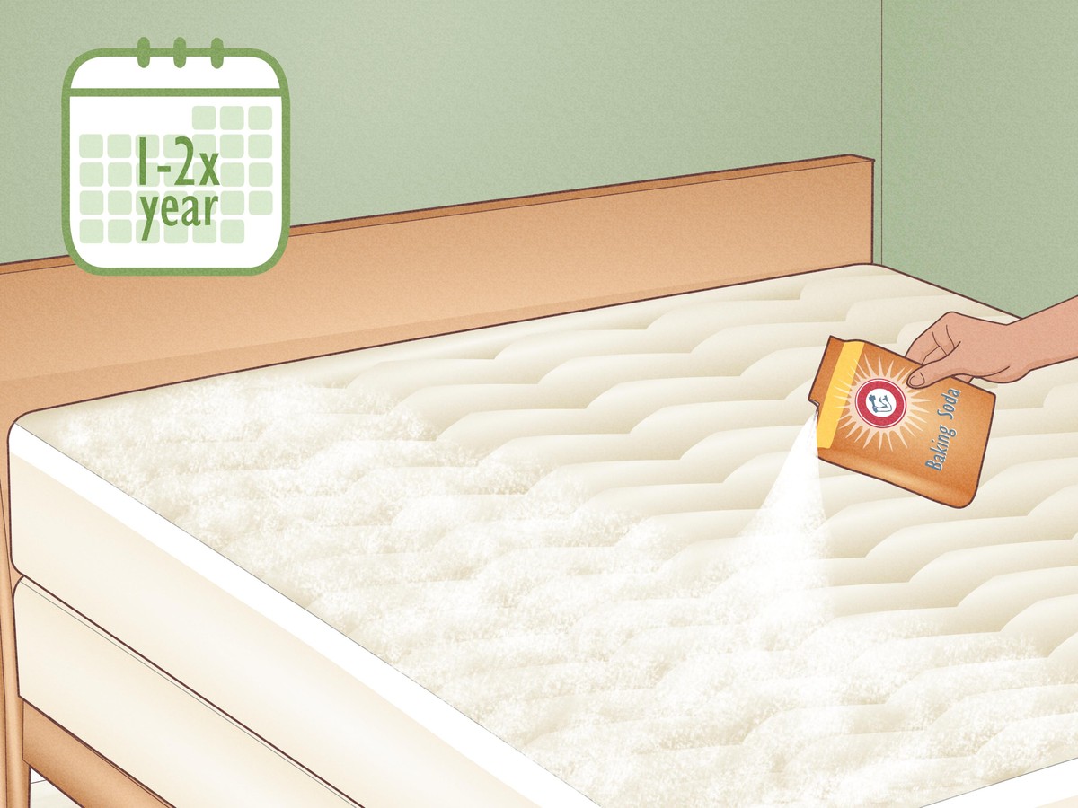 Backpulver auf der Matratze: Der 15-Minuten-Trick gegen Gerüche