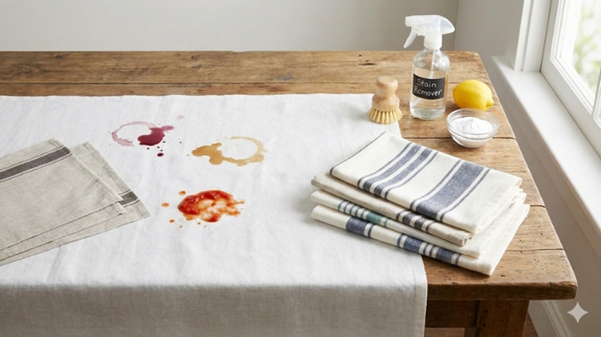 Backpulver auf dem Küchentuch: Die unterschätzte Lösung für hartnäckige Flecken - image 1